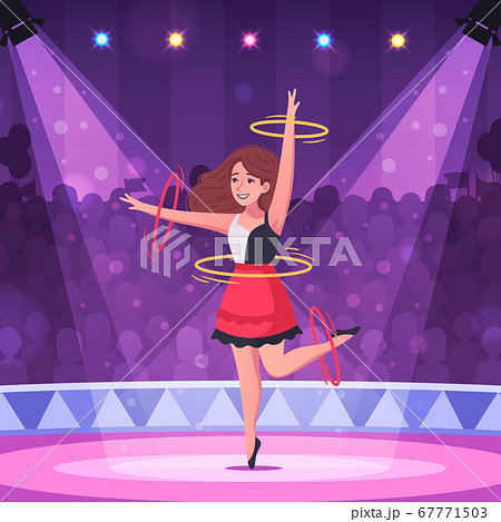 Circus Gymnasts Design 67771503