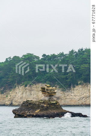 日本三景松島の風景　仁王島　宮城県 67771628