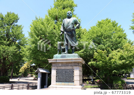 上野恩賜公園の西郷隆盛の銅像 67773319