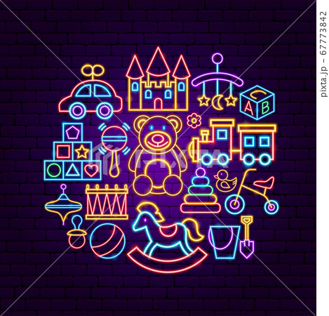 Baby Toys Neon Concept 67773842