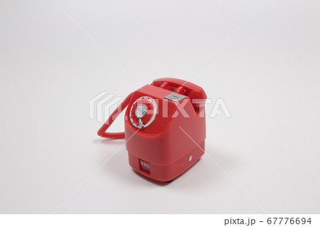 a scale of figure Pay phone, red public phone, a scale of figure Pay phone, red public phone, 67776694