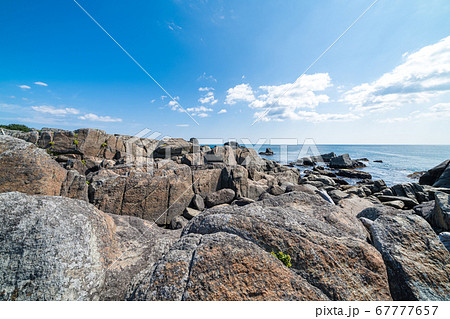 青森県八戸市 種差海岸の美しい風景 青森県八戸市 種差海岸の美しい風景 67777657