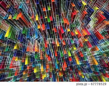 Abstract Colorful Background Geometric Shapes 67778529