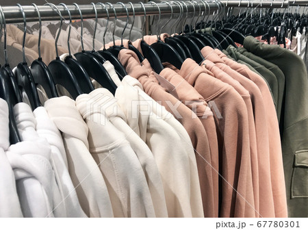 Different types of winter sweaters for sale at a 67780301