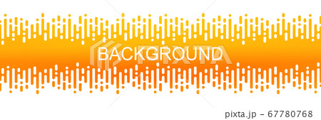 Abstract textural yellow composition, vertical stripes with rounded ends 67780768