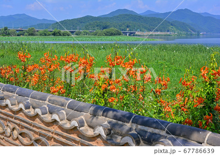 ヤンスリ 湖 八堂湖 67786639