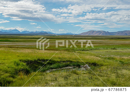 Natural Hot Spring in Long Valley, Mammoth Lakes, Mono County, California. USA 67786875