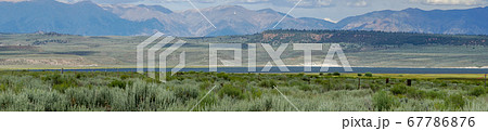 Long valley next the Lake Crowley, Mono County, California. USA. 67786876