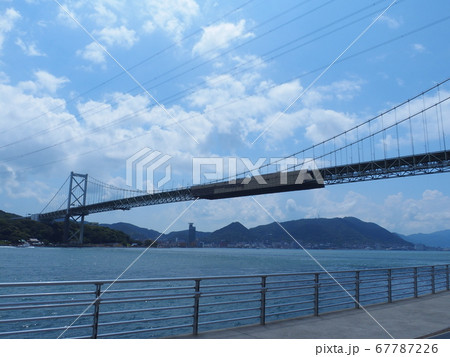 関門橋 見上げた風景 関門橋 見上げた風景 67787226