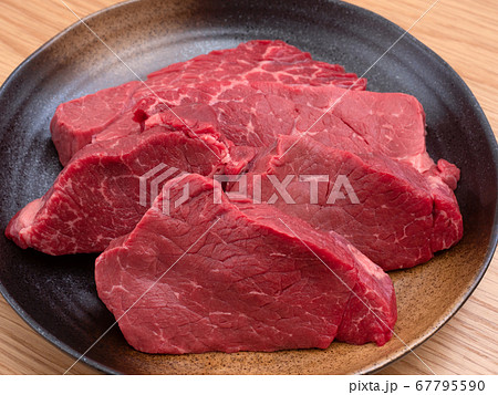 国産牛　ランプステーキ 67795590