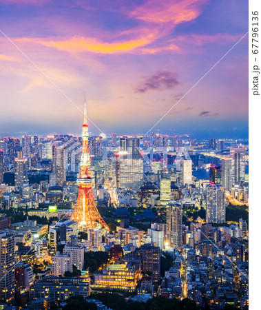 Cityscape of Tokyo skyline. Cityscape of Tokyo skyline. 67796136