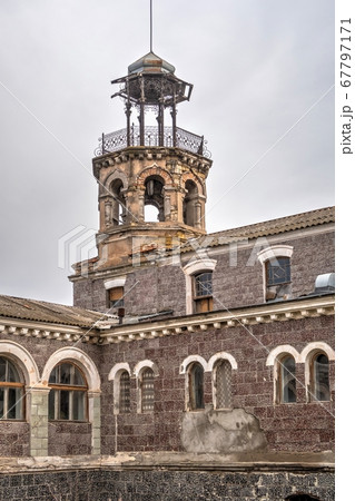 Old historical abandoned sanatorium Kuyalnik in 67797171