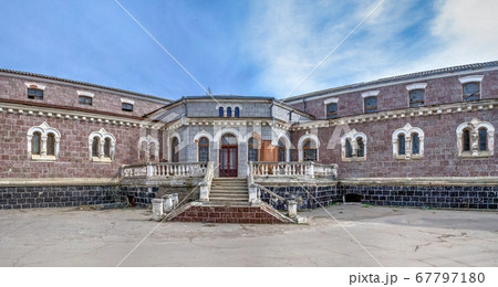 Old historical abandoned sanatorium Kuyalnik in 67797180