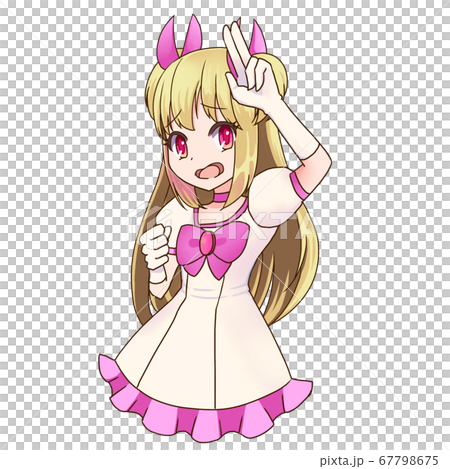 魔法少女 困り顔 67798675