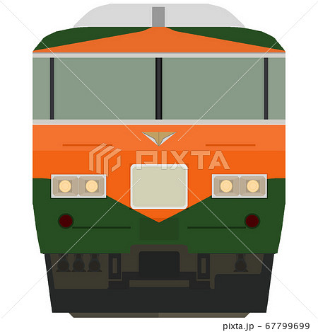 ドット絵風の185系200番台（特急草津／湘南色） 67799699