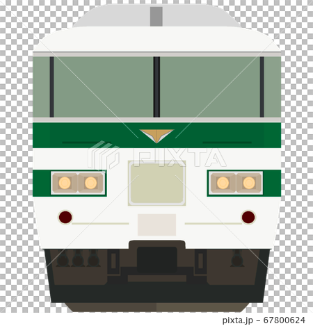 ドット絵風の185系200番台(新特急谷川号) ドット絵風の185系200番台(新特急谷川号) 67800624