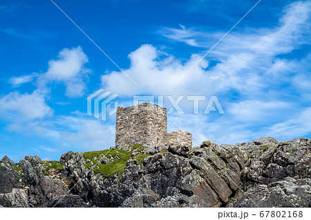 Carrickabraghy Castle - Isle of Doagh, Inishowen, County Donegal - Ireland 67802168