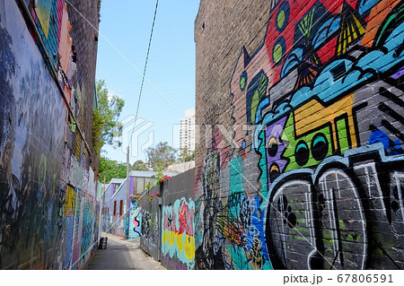 オーストラリアのストリートアート・グラフィティ オーストラリアのストリートアート・グラフィティ 67806591