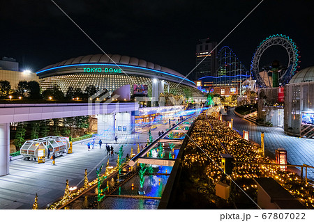 東京ドームシティの夜景 67807022