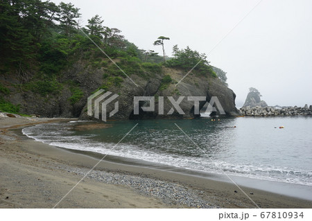 宮古層群という地層も見れる蛸の浜海水浴場 67810934