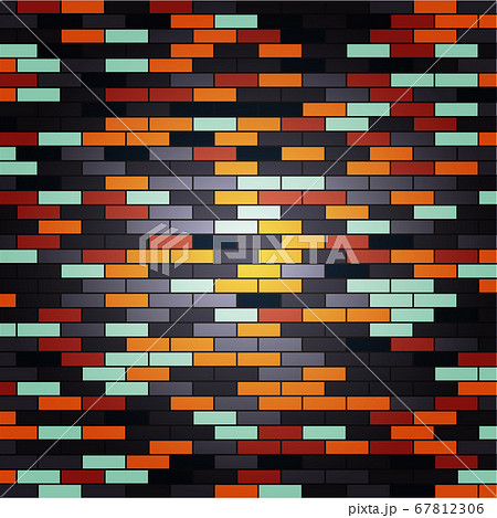 Abstract triangle pattern background advertising banner template 67812306