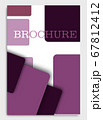 Set of Brochure Cover Brochure with color Combination Abstract Vector Background for Banner, Poster, Booklet, Annual Report, Brochure and Flyer for Eve, Party, Club and Celebration. 67812412