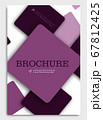 Set of Brochure Cover Brochure with color Combination Abstract Vector Background for Banner, Poster, Booklet, Annual Report, Brochure and Flyer for Eve, Party, Club and Celebration. 67812425