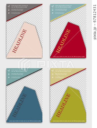 Set of Brochure Cover Brochure with color Combination Abstract Vector Background for Banner, Poster, Booklet, Annual Report, Brochure and Flyer for Eve, Party, Club and Celebration. Set of Brochure Cover Brochure with color Combination Abstract Vector Background for Banner, Poster, Booklet, Annual Report, Brochure and Flyer for Eve, Party, Club and Celebration. 67812431