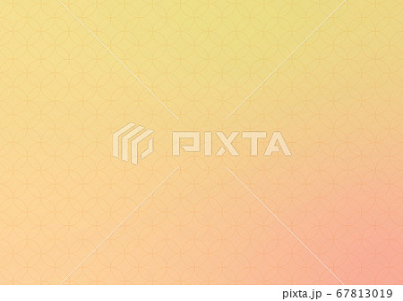 優しいイメージの和柄背景イラストのイラスト素材