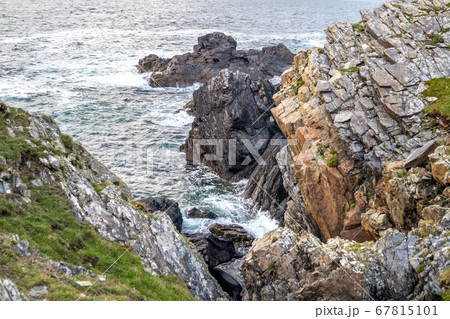 The coastline at Dawros in County Donegal - Ireland. The coastline at Dawros in County Donegal - Ireland. 67815101
