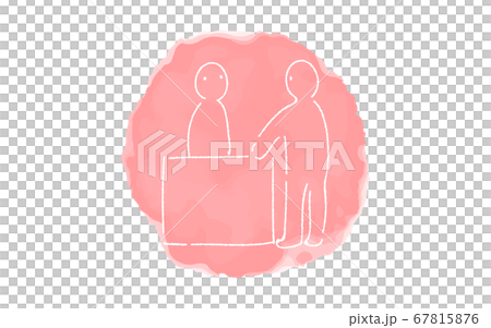 模擬手寫風格的鬆動觸摸圖標:接待櫃檯 模擬手寫風格的鬆動觸摸圖標:接待櫃檯 67815876