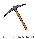 つるはし　アイコン 67816214