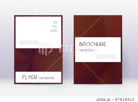 Stylish cover design template set. Orange abstract Stylish cover design template set. Orange abstract 67818412