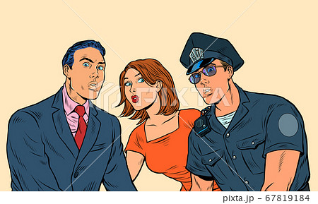 White family and police officer 67819184