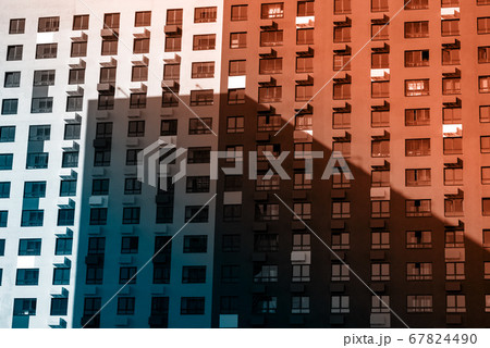 Multistorey concrete apartment 67824490