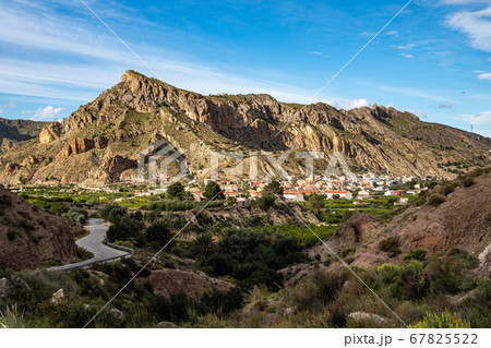 Landscape view of Villanueva del Rio Segura in Landscape view of Villanueva del Rio Segura in 67825522