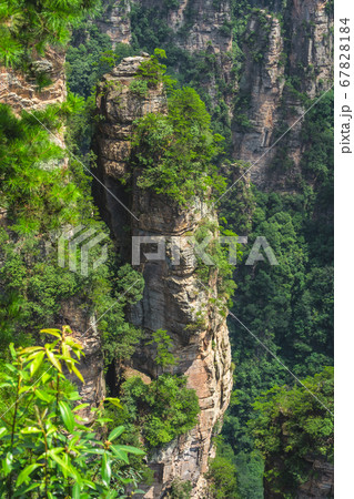 Stunning Mountain formations in Zhangjiajie 67828184