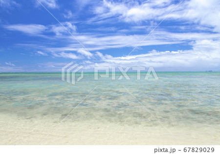【ハワイ】天国の海。サンドバー。  67829029