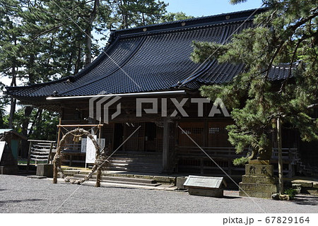 石川県輪島市重蔵神社 茅の輪くぐり 石川県輪島市重蔵神社 茅の輪くぐり 67829164