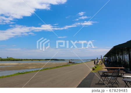 宮城県名取市 かわまちてらす閖上 宮城県名取市 かわまちてらす閖上 67829485