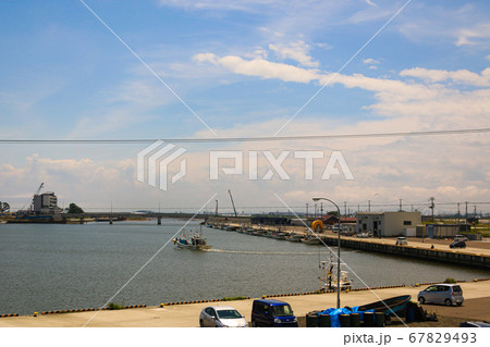 宮城県名取市閖上の港 67829493