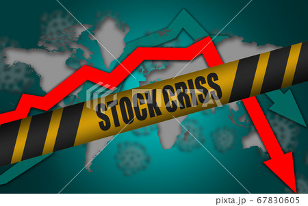 Stock economy crisis caused by coronavirus Stock economy crisis caused by coronavirus 67830605