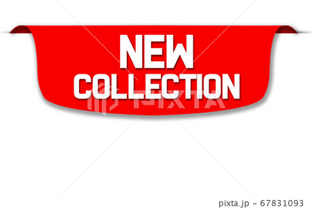 New collection tag isolated on white New collection tag isolated on white 67831093
