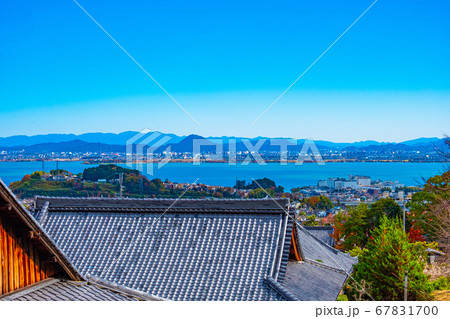 琵琶湖と近江富士 67831700