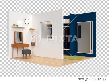 Getting ready before going out is fun! closet 67832917