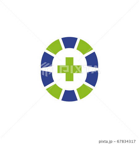 Medical logo design vector template 67834317