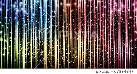 クリスマス　雪　光　背景 67834847
