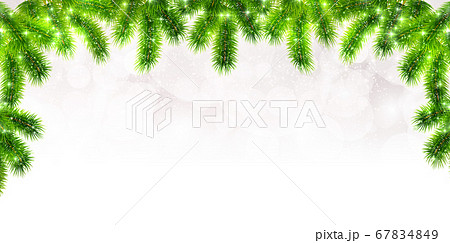 クリスマス　雪　冬　背景 67834849