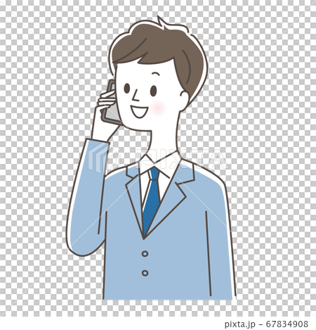 一個跟智能手機說話的人 67834908