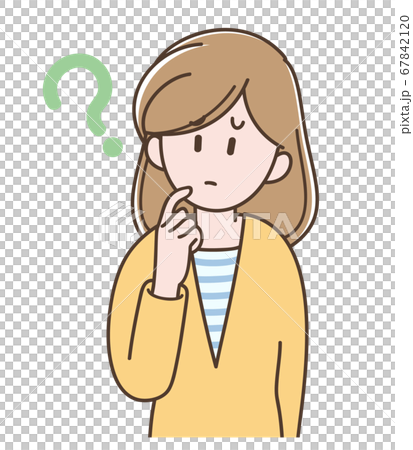 一個年輕女子的插圖 67842120